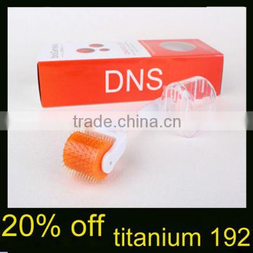 20% Off DNS 192 Titanium MicroNeedle Face Roller for Scars,Wrinkles,Dark Circle Eye Treatment Roller