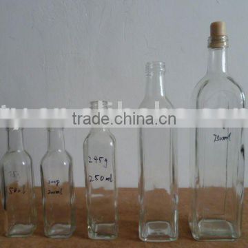 250ml Olive oil glass bottle