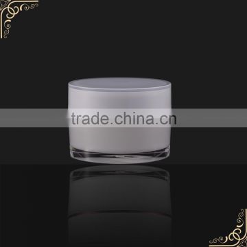 Beauty face cream jar lotion products square acrylic cream jar