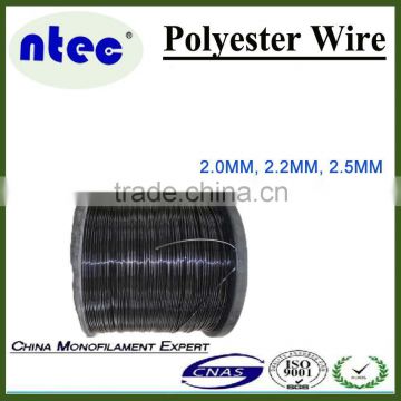 2.0MM agriculture polyester wire, 2.0MM wiggle wire high strength, 2.0MM polyester vinyard wire