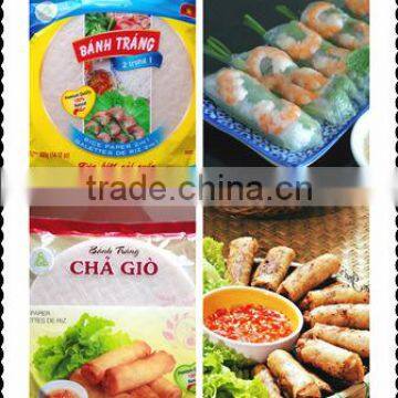 BEST PRICE - RICE PAPER - NATURAL FLAVOR RICE - RICE PAPER 2 IN 1 - DUY ANH FOODS