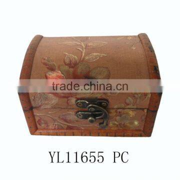 Decorative Wood Storage Box YL11655