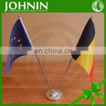 hot sale custom promotional all countries national mini table flag