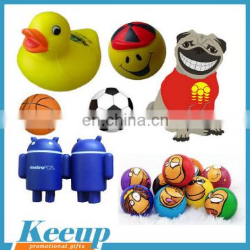 Custom Shape Promotional PU stress ball/anti stress relievers pu sress toy For promotion