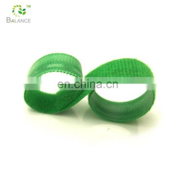 hook and loop releasable cable tie