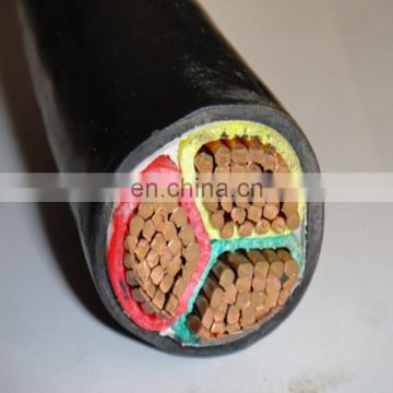 MV Power cable 35mm2 copper XLPE insulated PVC sheathed electrical cable wire YJV copper cable