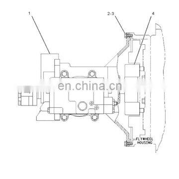 176-3963 Excavator 315C Hydraulic Pump Rebuilt