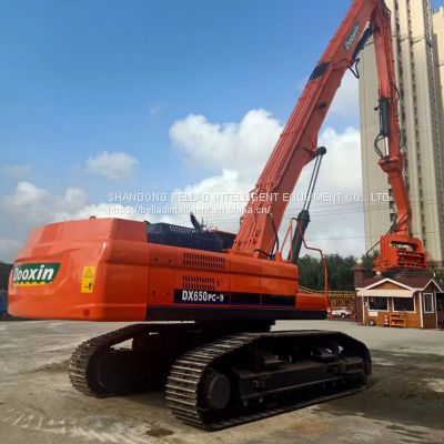 China new excavators with ISUZU engine  brand medium sized hydraulic excavators