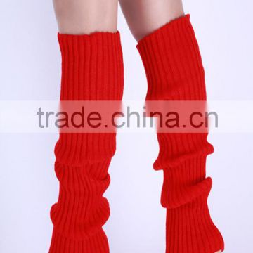 C89135A women handmade crochet bot socks custom leather ruffle knitted leg warmer