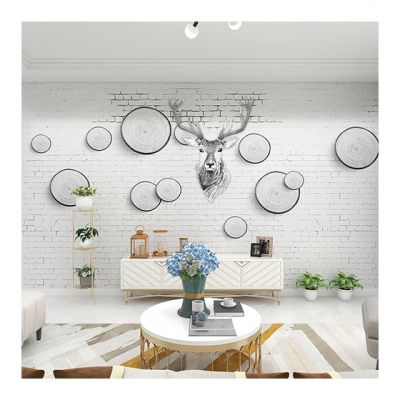 3D Wall Adhesive Plates Mural Wallpaper Wall Modern Home Decoration Stickers For Child Dropshipping