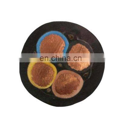 Heat resistance silicon 4c rubber cable 95mm2 rubber cable cover