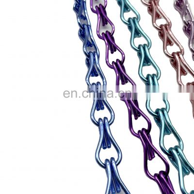 Chain curtain stainless steel for home decor aluminum metal link