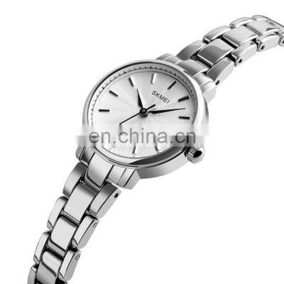 Wholesale simple design small wrist ladies watch Skmei 1410 minimalist women wristwatch 30 meter waterproof