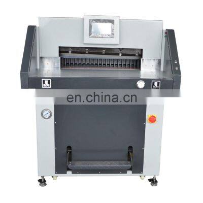 SPC-528H High Quality Industrial Automatic 520Mm Hydraulic Guillotine Paper Cutting Machine With Optional Side Table