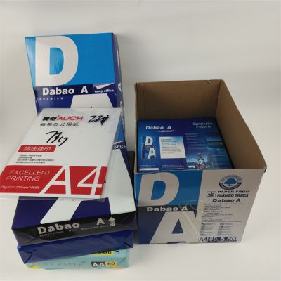 Top Manufacturer Company Selling A4 Size White Color A4 Paper 80gsm Double A A4 Copy Paper Paper