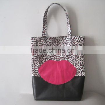 Customized OEM Leather lady bag , shoulder bag for women , small PU leather shoulder