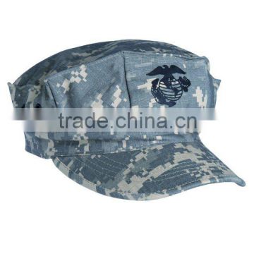 Digital gray military combat hat old army hats