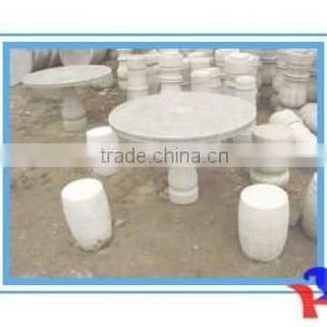 natural Granite table and chairs