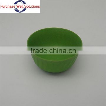 High Quality Solid Color Food Grade Bamboo Fiber Bowl