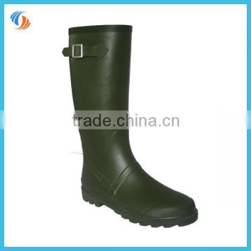 New Men French Hunting Boots Rubber Insulated Tall Knee High Boots
