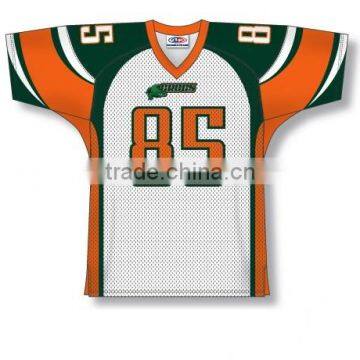 Polyester Spandex custom Sublimated Crocodiles American Football Jersey/Shirt