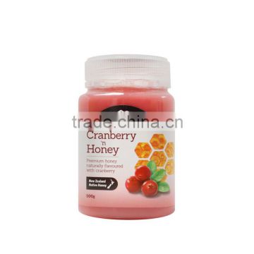 Streamland Cranberry Honey 500g