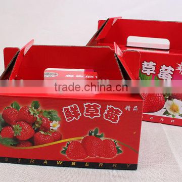 High quality strawberry box, paper packaging box for strawberry