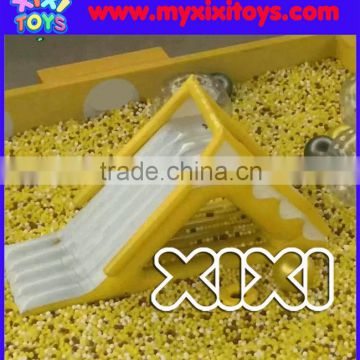 Airtight inflatable slide for ball pit playground,children ball pit funland