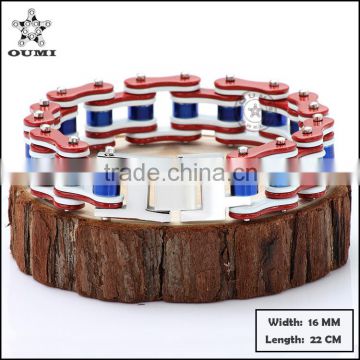 Bracelet Jewelry China Factory 316l Stainless Steel Men's Bracelet Motorcycle Men Jewelry                        
                                                Quality Choice
                                                    Most Popular