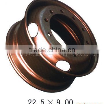 tubeless steel wheel 9.00*22.5