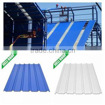 Anti-UV color stable UPVC roofing sheet/roof tile