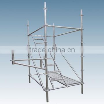China scaffold tube 48.3MM galvanized steel material ringlock scaffolding used for construction