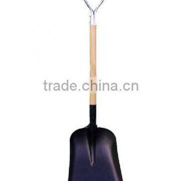 general pursose shovel with handle 29" and chromed grip
