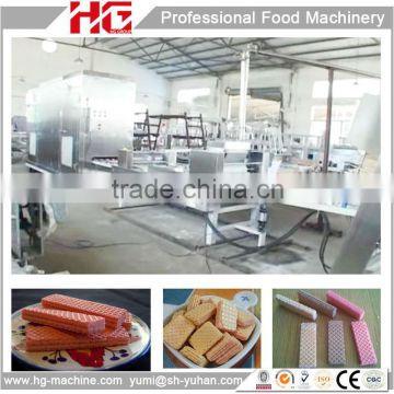 full automatic different price newest waffle cake machine(gas)
