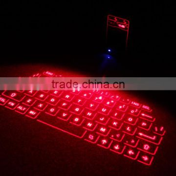 Slim Style and Bluetooth Wireless Type Virtual Laser Keyboard