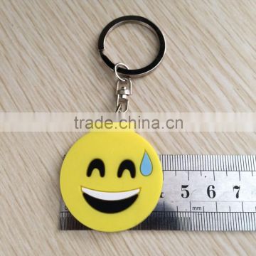 Factory promotional custom soft pvc 3d Customized keychain