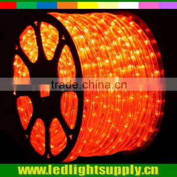 150 feet orange outside rope lights 2 wire lawn lights illuminated outdoor decoration led for building
