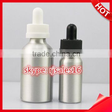 High Quality electronic cigarette juice bottle aluminium bottle with dropper