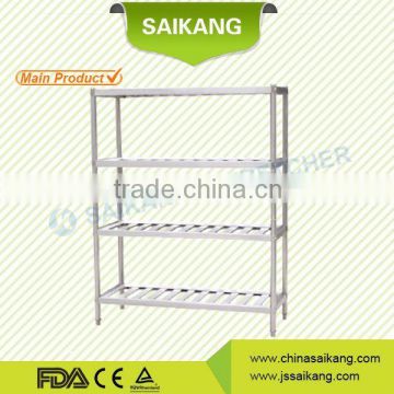 Medical Appliances Comfortable Powder Coated Steel Storage Shelf