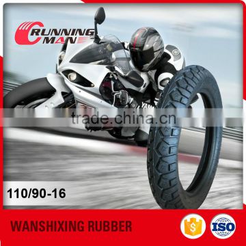 Hot Selling China Rubber Tyre For Motorcycle 110/90-16