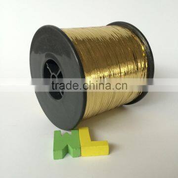 weilianf m type light gold metallic yarn for weaving