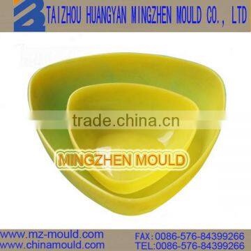 china huangyan injection round salad bowl mold manufacturer
