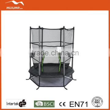 4.5FT small trampoline kids first door trampoline with safety net
