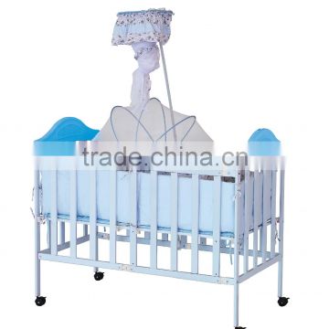 2014 2 in one metal baby bed
