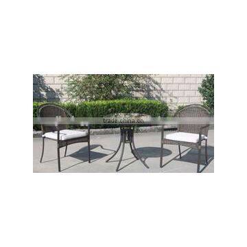 Rattan cheap 3pcs bistro set