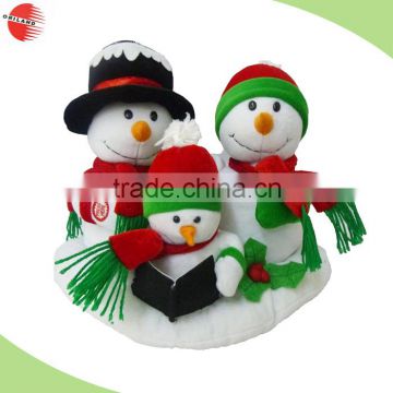2016 Animal Snowman Santa Claus Dog Plush Stuffed Christmas Toy