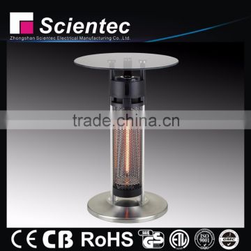 Scientec SH1475G Carbon Fiber Glass Table Patio Heater Manufacture