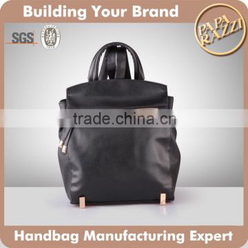 4804 - Classic Style Fashion Custom School High PU Leather Laptop Bag Backpack 2016