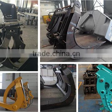 DH225LC-9 Excavator hydraulic log grapple, Customized Excavator Wearable log grapple garb/log grapple fork made in China