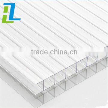 16mm soundproof clear polycarbonate sheet pc hollow sheets manufacturer